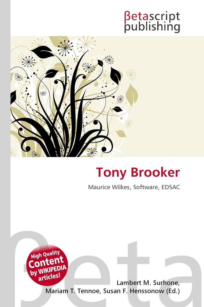 Tony Brooker