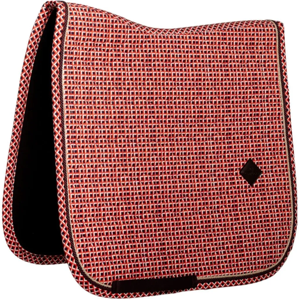 Équipement Dressage Cob Kentucky Velvet Check - Confort et Style Imprimé