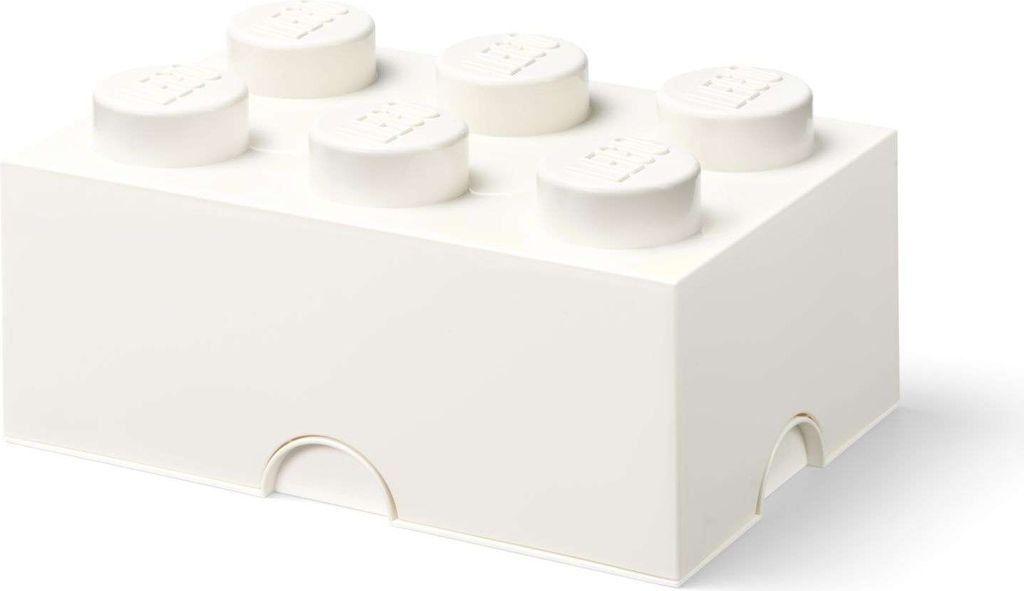 LEGO Storage Brick 6 (weiß)