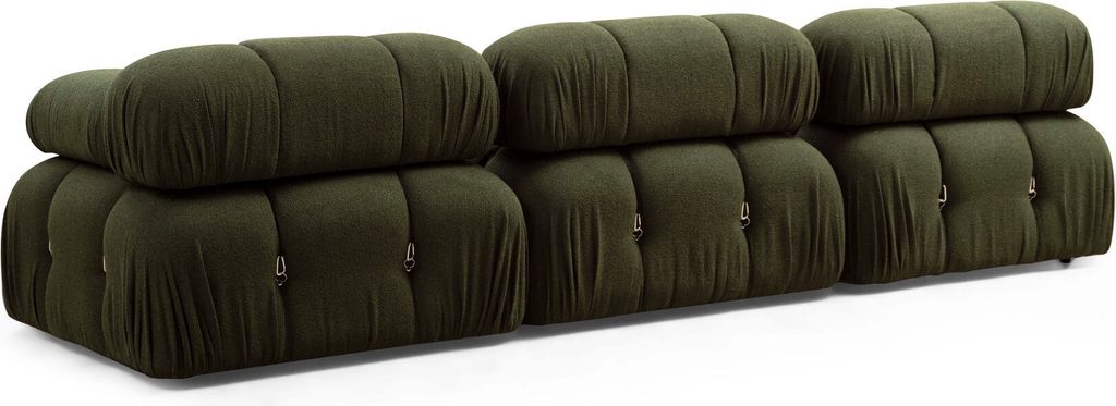 Hanah Home, Bubble Green L1-O1-1R-PUF, divano angolare, Immagine del prodotto 