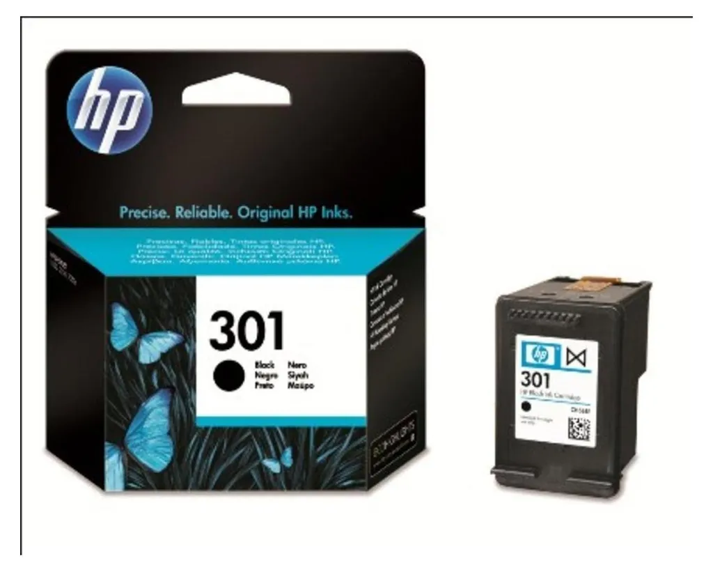 Cartuccia HP 301 Black Originale - Inchiostro Nero 3 ml (CH561EE)