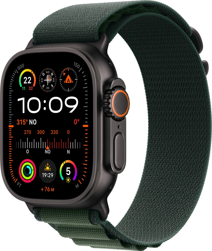 Apple Watch Ultra 2 GPS + Cellular 49mm Black Titanium Case Produktbild 