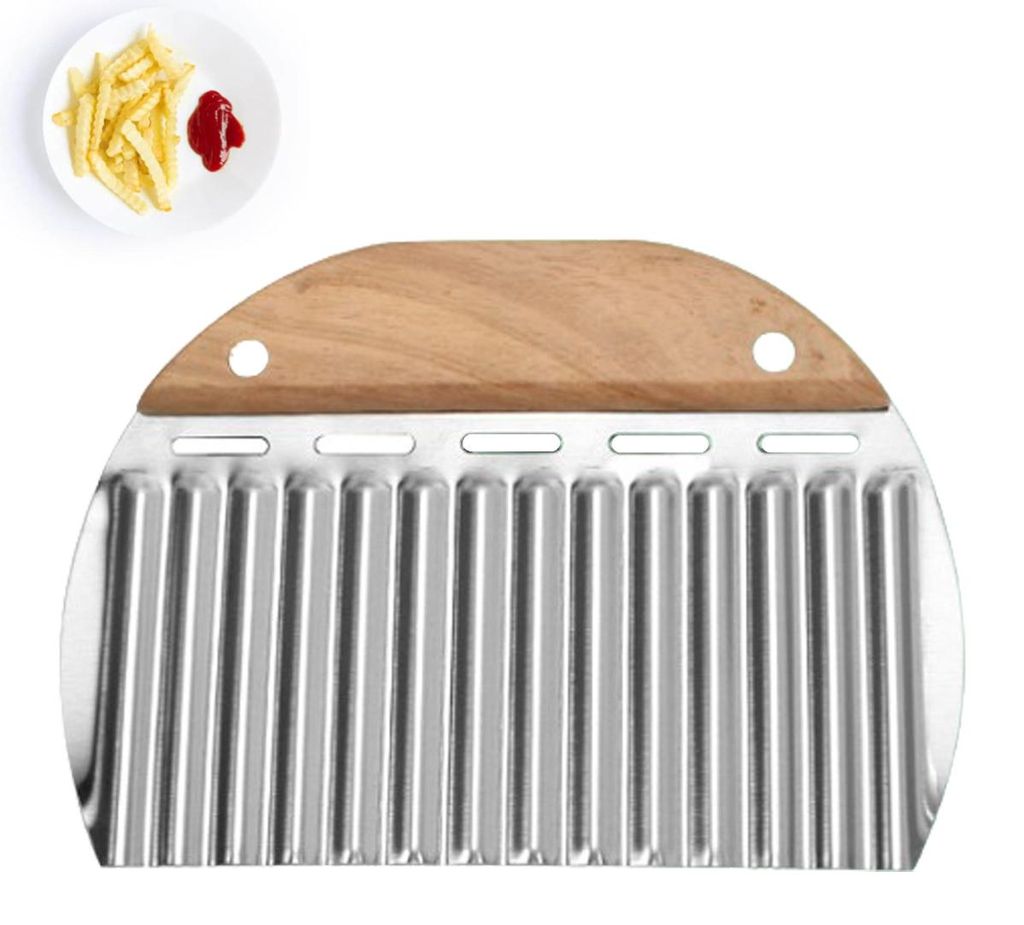 Wellenschneider Aus Edelstahl Kartoffel Wellenschneider Mit Produktbild 