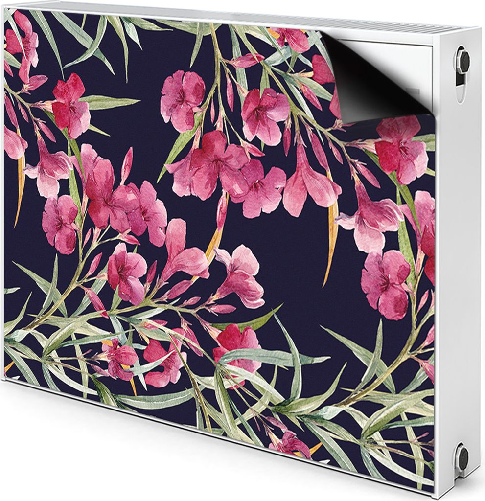 Magnet Heizung Verkleidung Abdeckung Heizung Heizkörperabdeckung 110x60 cm - Aquarell, Blumen