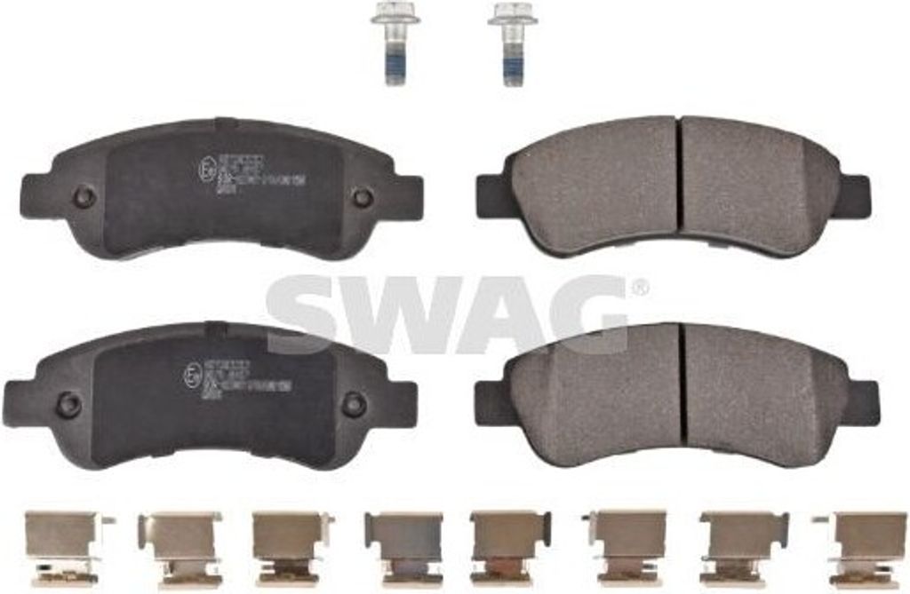 SWAG Bremsbeläge Satz Hinten Bremsklötze für FIAT Ducato Kastenwagen (250, 290) 62 91 6814