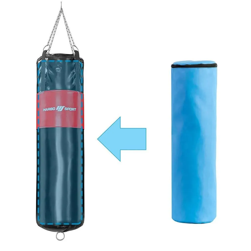 Sac de frappe 150 cm fi45cm vide renforcé pour Boxe et MMA Marbo - 5