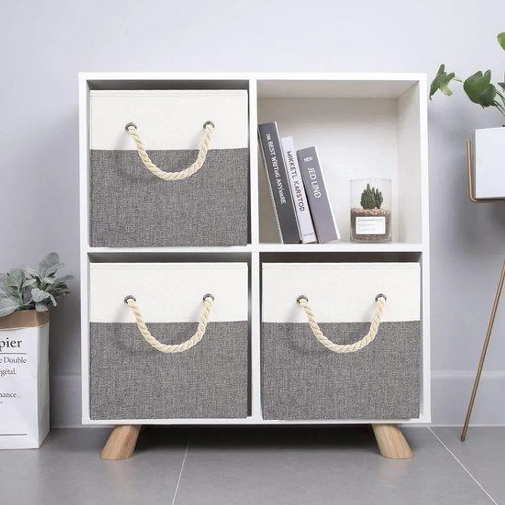 Boîtes de rangement pour dressing et armoire - Bac rigide avec fond PP
