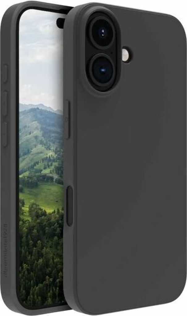 dbramante1928 Greenland - Hintere Abdeckung für Mobiltelefon - Kunststoff - Night Black - für Apple iPhone 16