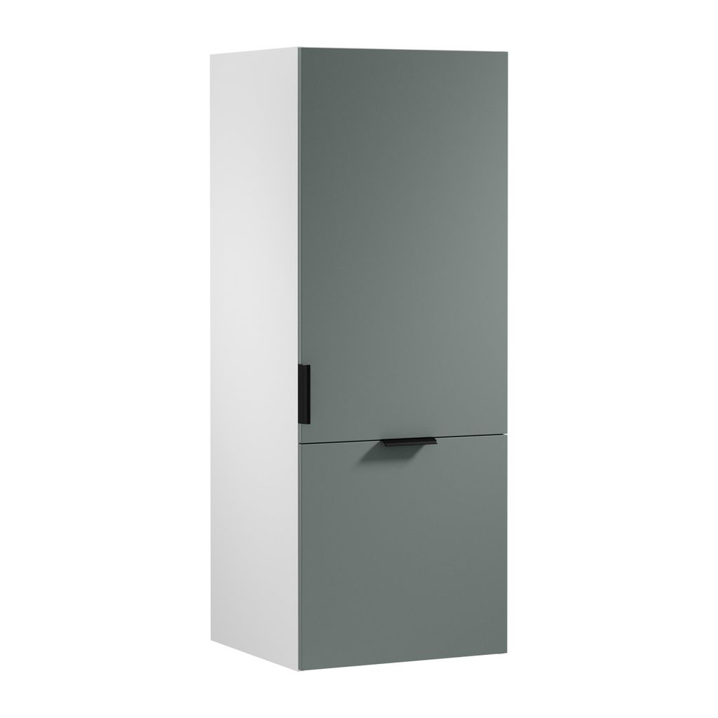 Hängeschrank 60 cm mit Erweiterung Küchenschrank Küchenmöbel, Sorento N60N Weiß/Grün