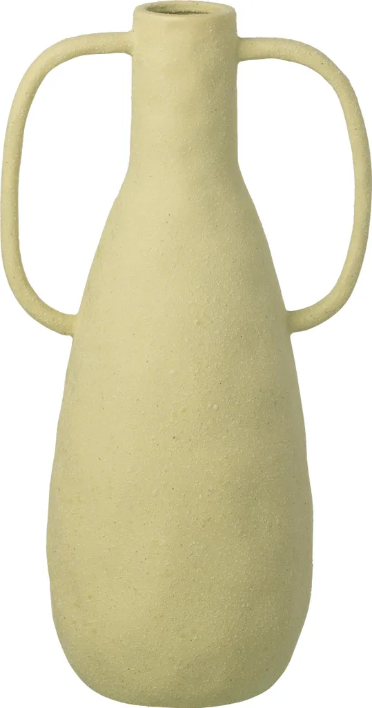 Grand Vase Décoratif en Grès Vert Menthe Jodi - Accessoire Maison Moderne