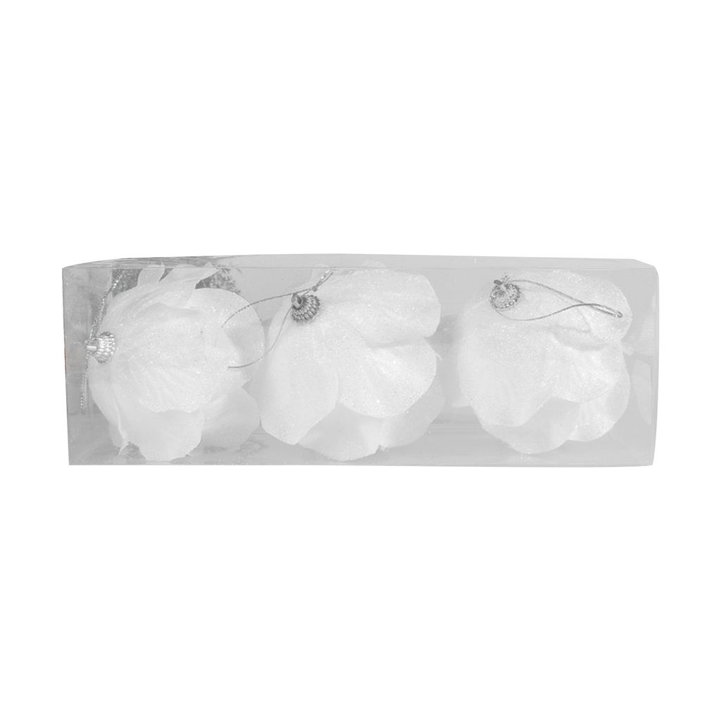 3pcs 8 cm hängende Kugel Blütenblatt Nachbildung Blasendesign mit Hang -Loch Feine Arbeit Matt OberflächenNachbildungation Accessoire Hängende ...