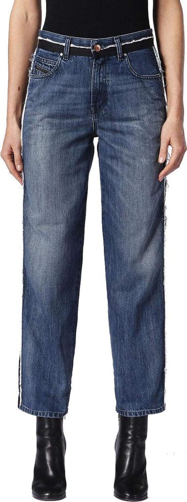 Diesel Niclah-E 084TE Damen Jeans Regular Straight