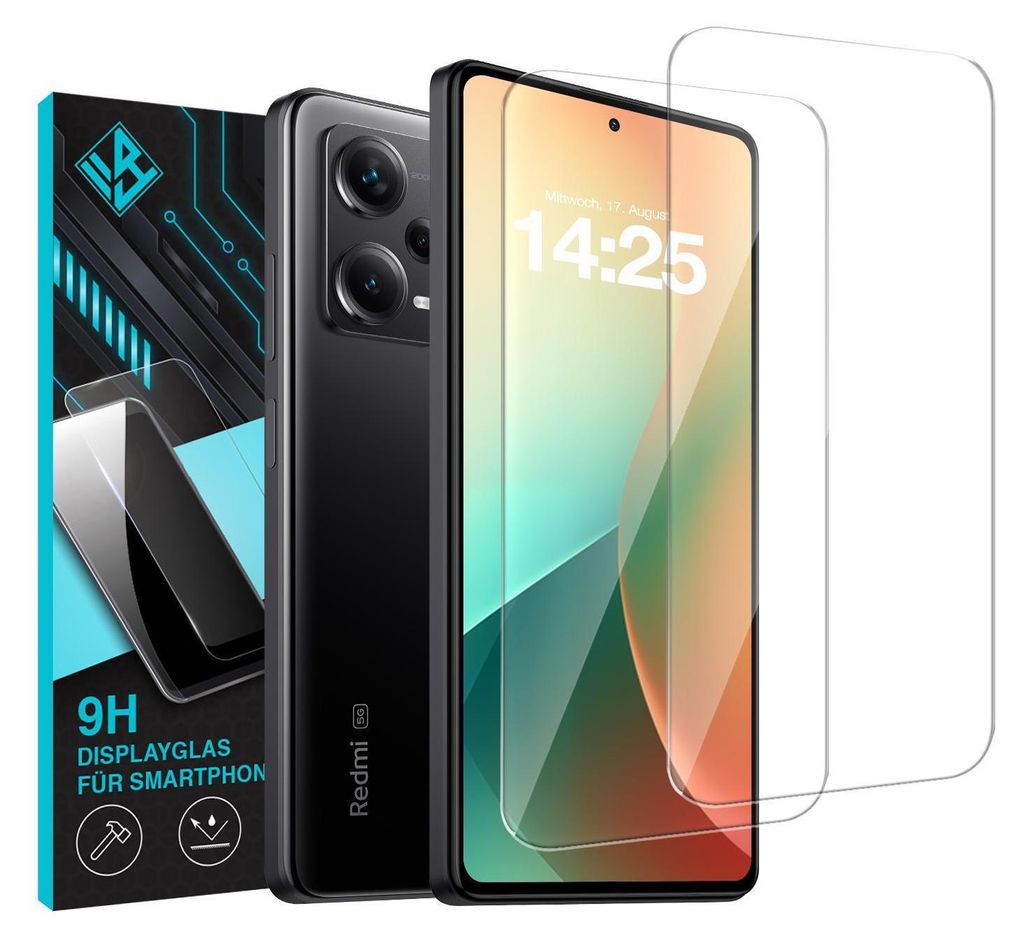 2x 9H Schutzglas Displayschutzfolie für Xiaomi Redmi Note Produktbild 