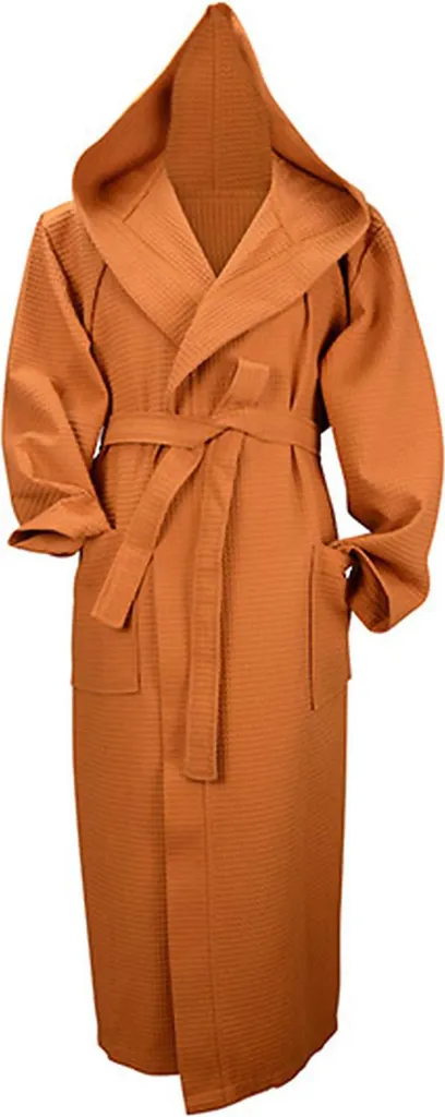 Accappatoio con Cappuccio Robezz Terra L/XL | Puro Cotone Waffle