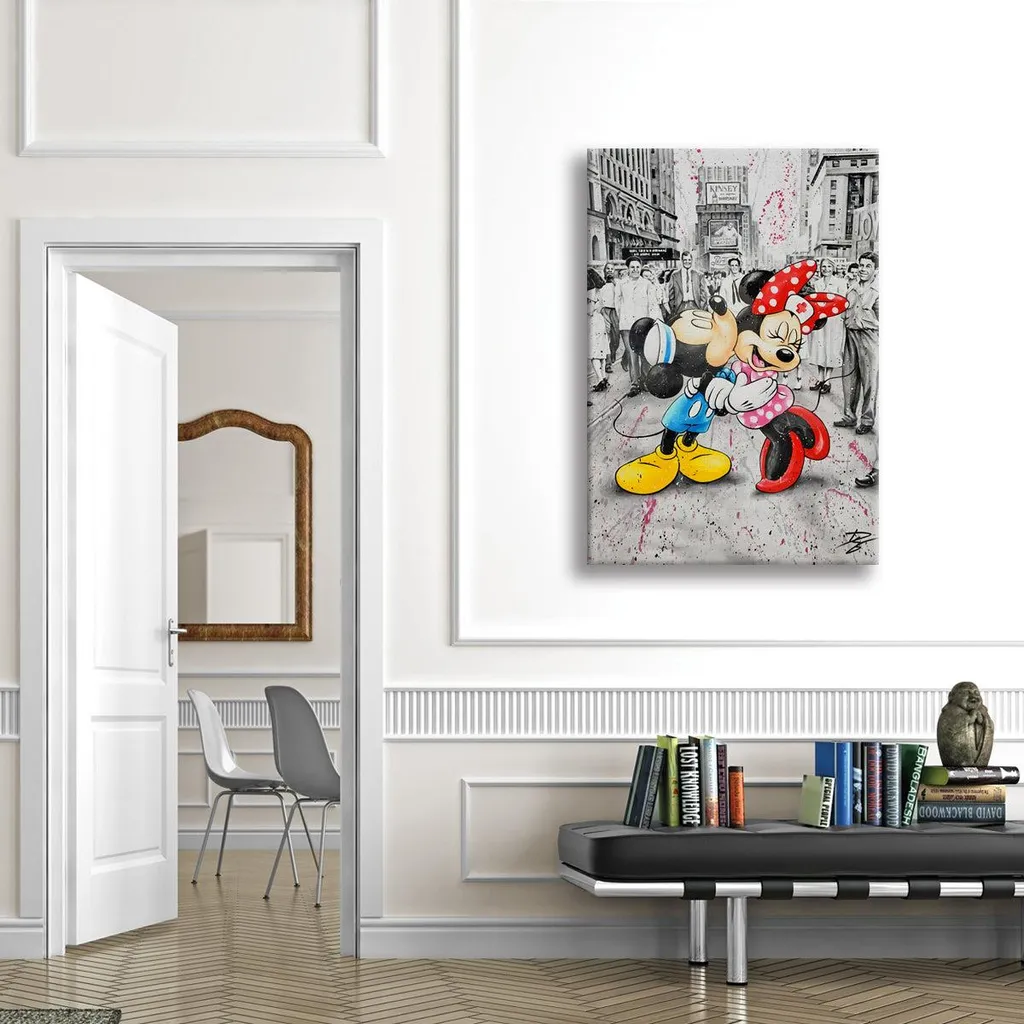 Quadro Canvas Topolinnie 50x70 - L'Arte di Arredare con il Cuore