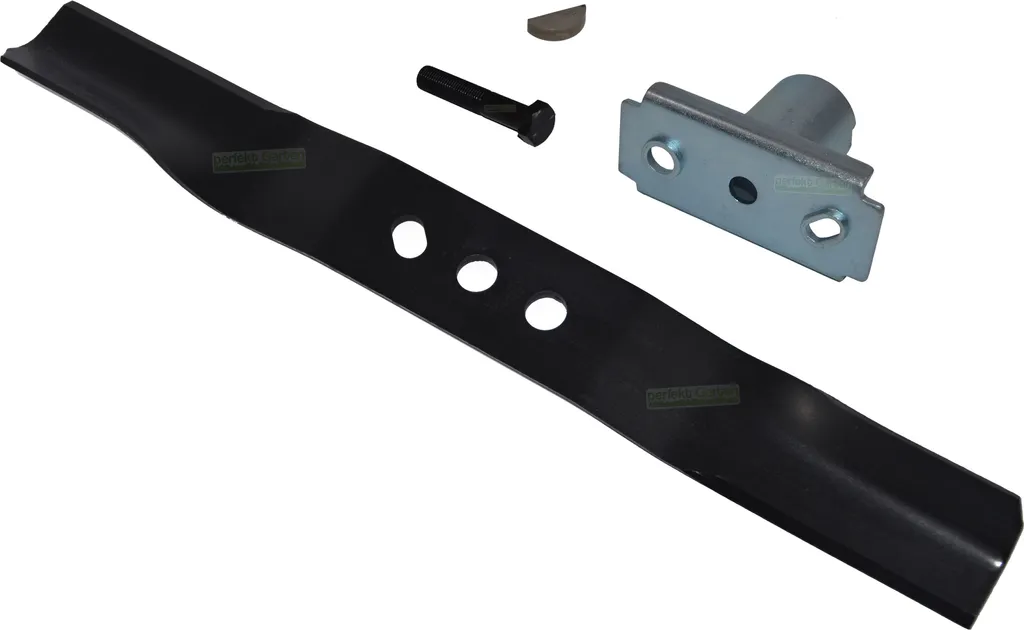 lama per tosaerba 55 CM + supporto lama + cuneo + vite per tosaerba Brast