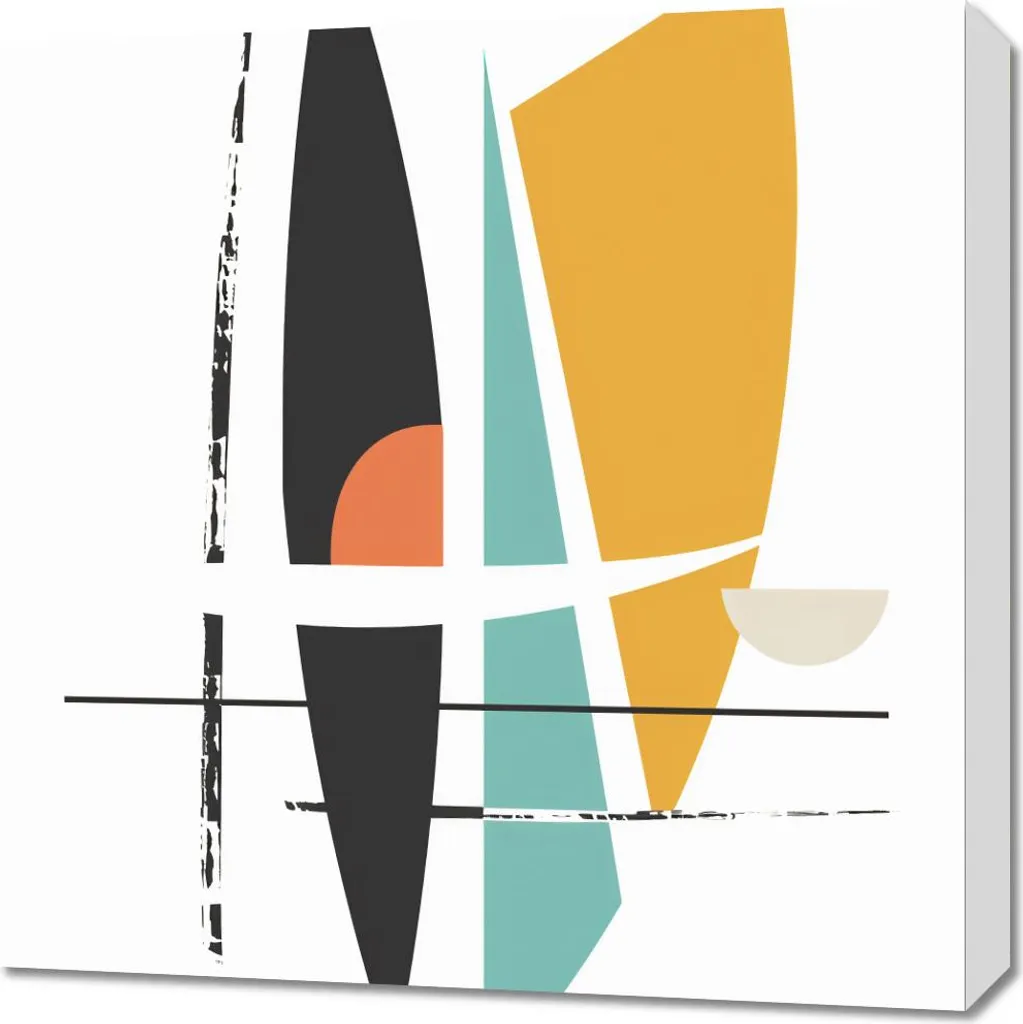 Tableau Marine pour Salon et Chambre - Image 60x60 Aventures nautiques