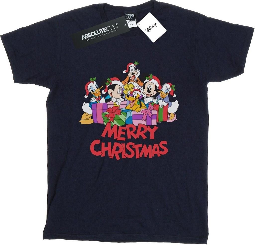 Disney - "Mickey Mouse and Friends" T-Shirt für Damen BI37637 (S) (Marineblau)
