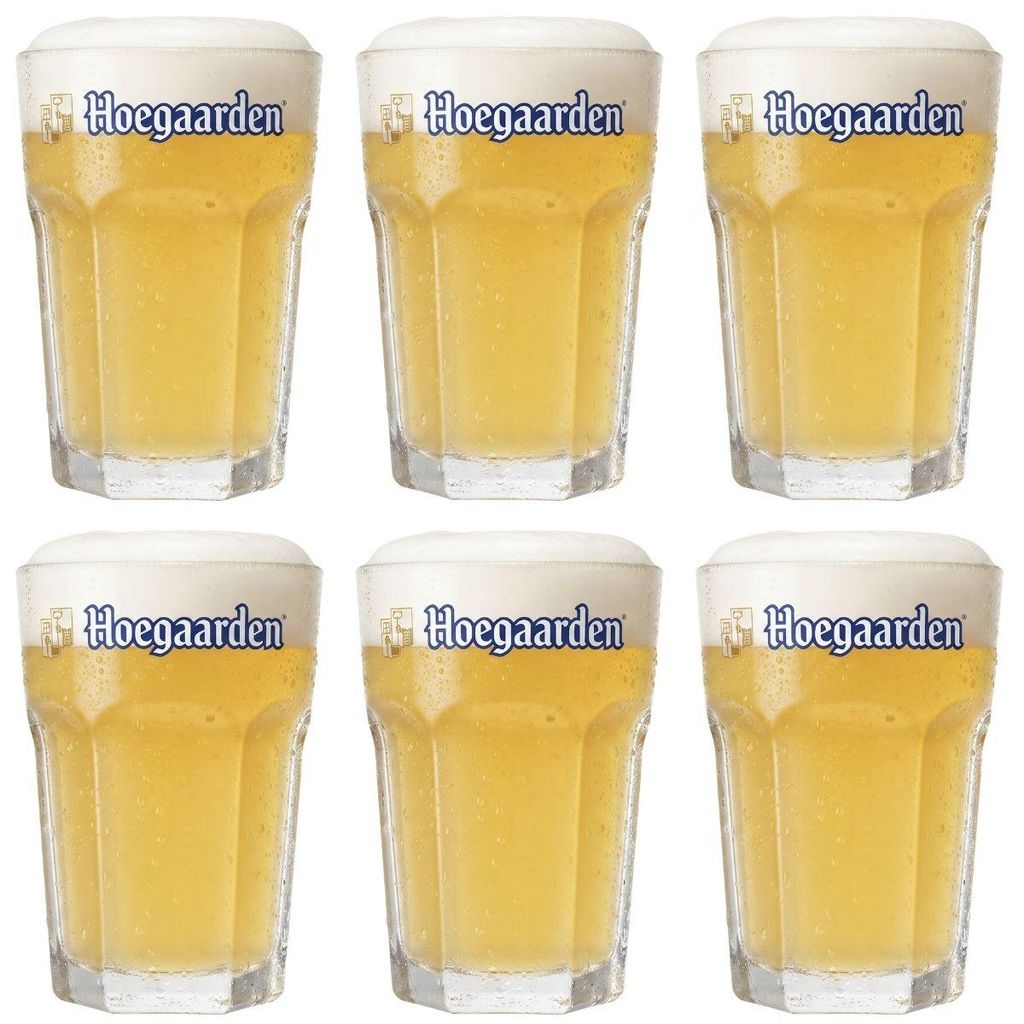 Pivní sklenice Hoegaarden pšeničné pivo 250 ml - 6 kusů Obrázek produktu 