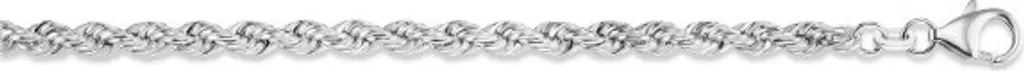 Cordoncino in Argento 925 Bianco 4mm - Materiale per Gioielli DIY