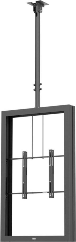 SMS 02-118-1 Deckenhalterung für Displays, VESA kompatibel, schwarz