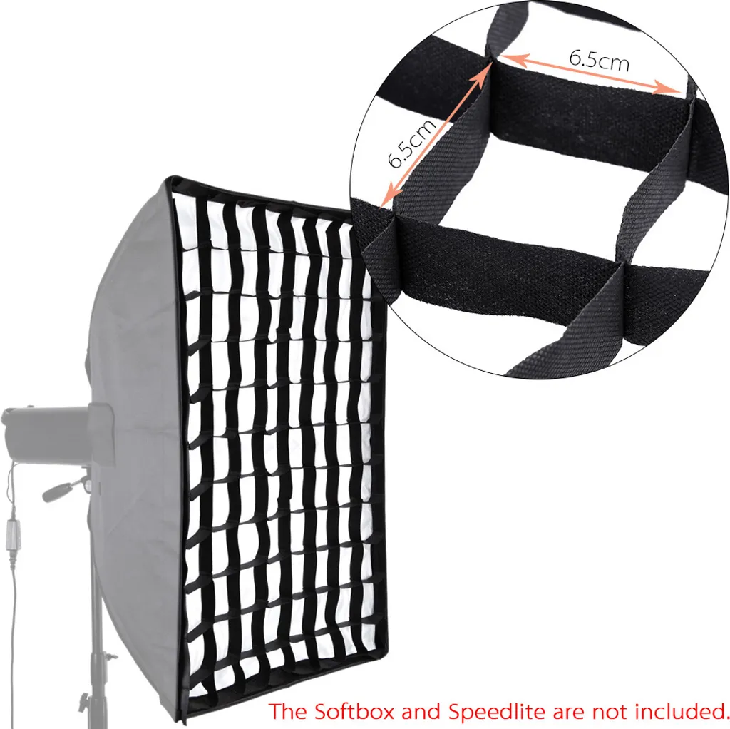 Griglia a Nido d'Ape 50x70cm per Softbox Ombrello | Controllo Luce Studio