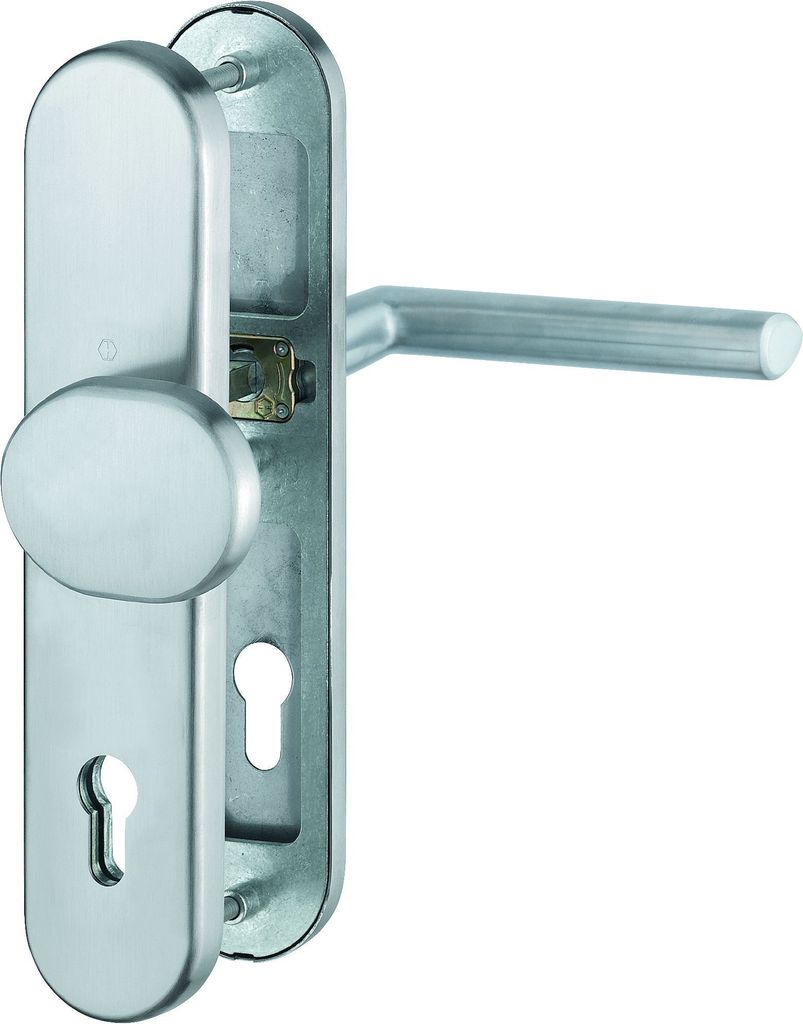 Hoppe Schutz-Wechselgarnitur Stockholm E86G / 331 / 3440 / 1140 ES1 SK2 PZ Vierkant 8 / 10mm - 3665024