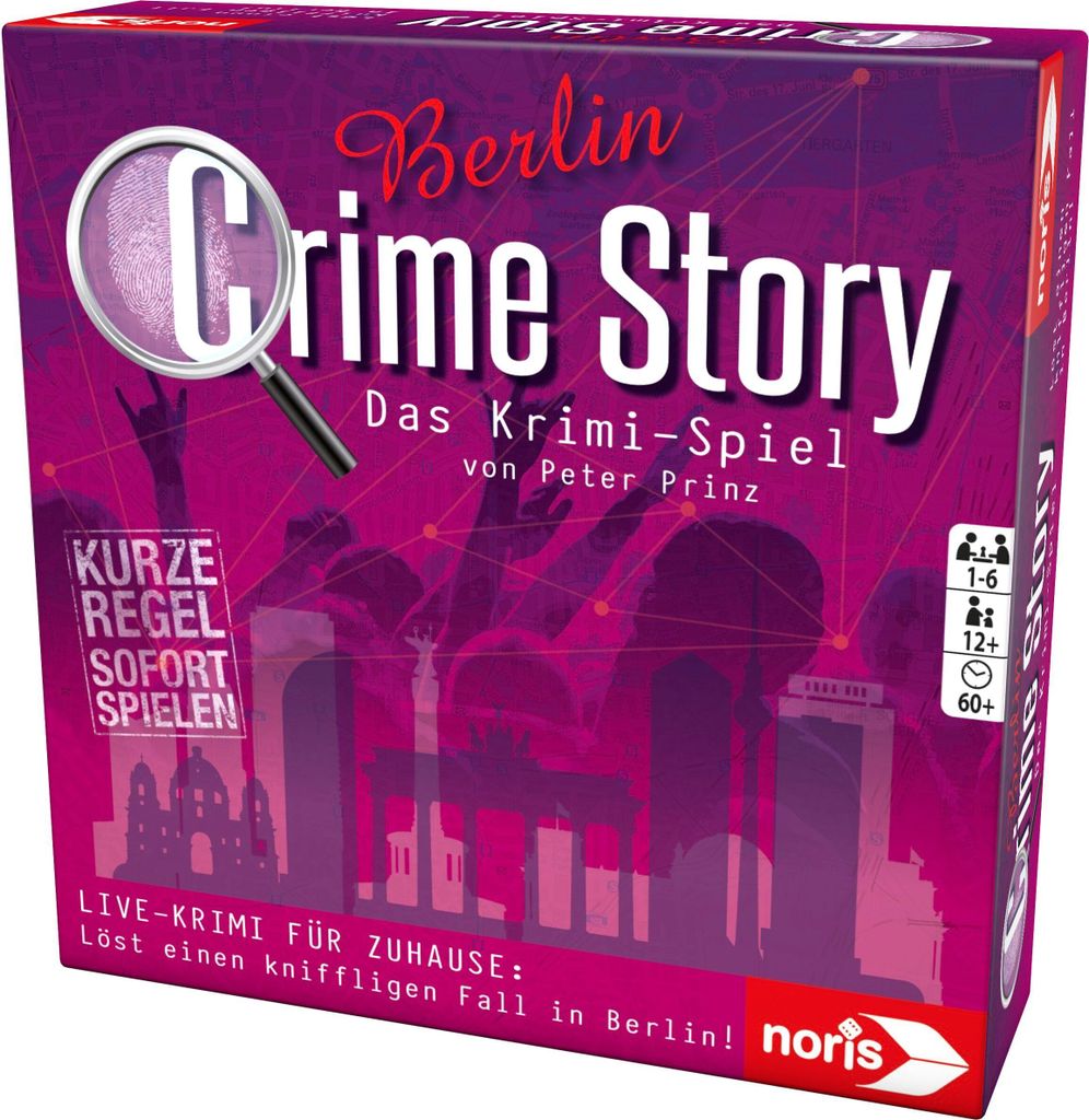 noris Detektivspiel Crime Story Berlin