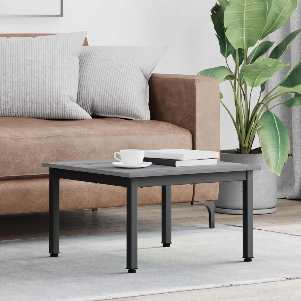 Maison Exclusive - Couchtisch Graues Sonoma 60 x 60 x 36 cm Holzwerkstoff