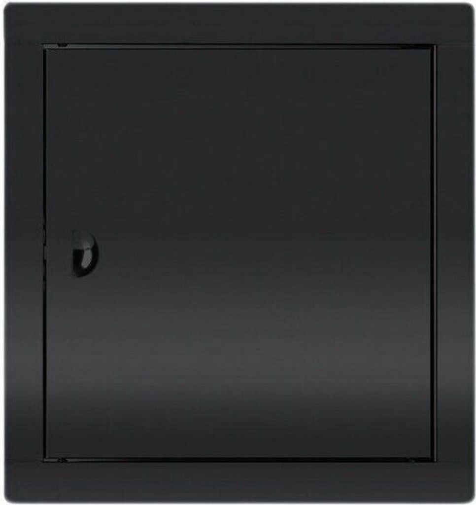 Revisionsklappe Revisionstür Schwarz 20cmx20cm Stahlblech Produktbild 