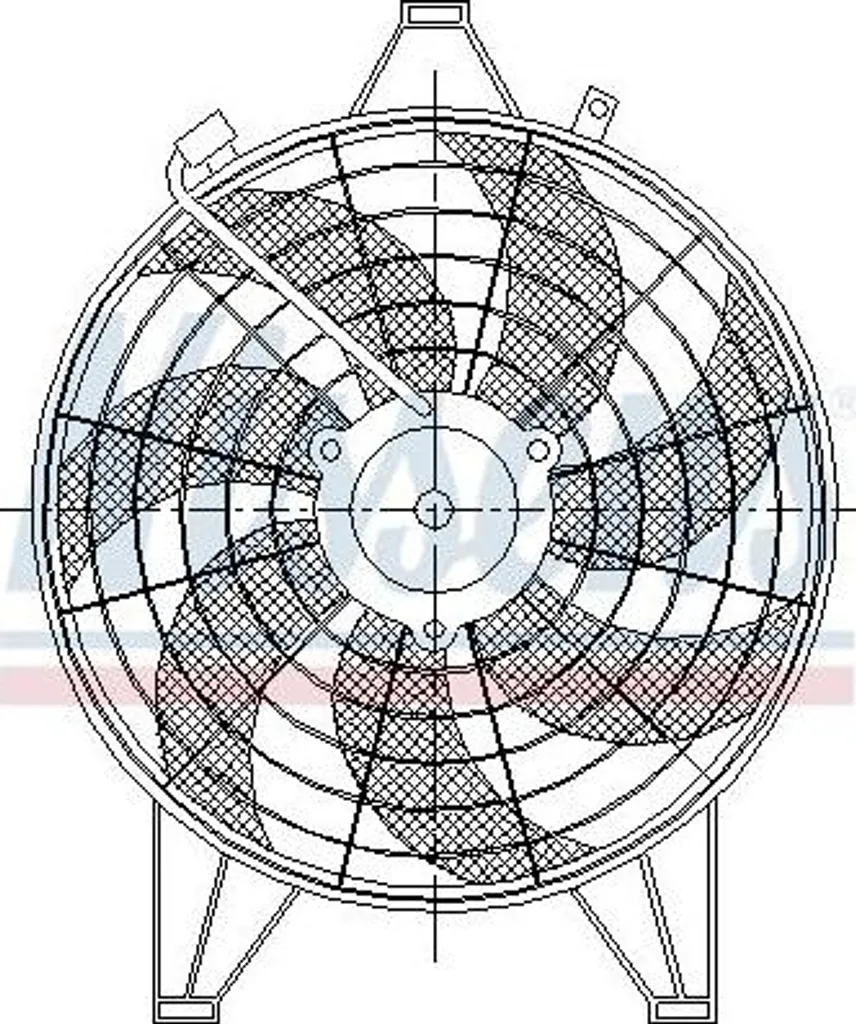 Ventilateur de Refroidissement Moteur pour Carnival - Modèle Nissens