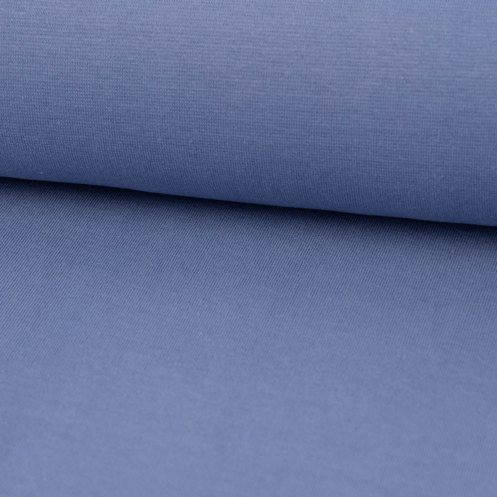 Bündchen Strickschlauch BW fein meliert lavendel 35cm Breite doppelt