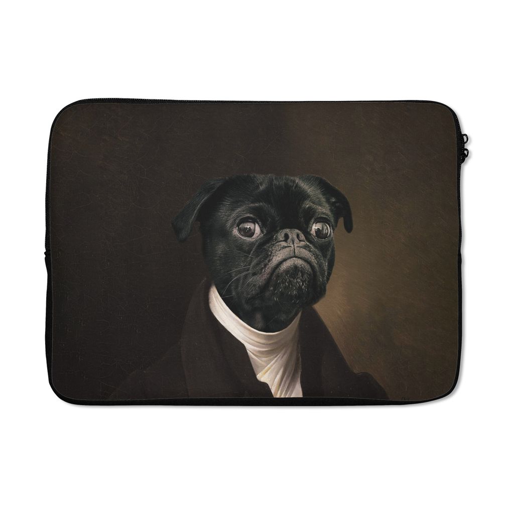 MuchoWow Laptop Hülle 13 Zoll Malerei - Hund - Alte Meister Laptoptasche - Laptophülle - Sleeve - Rundumschutz