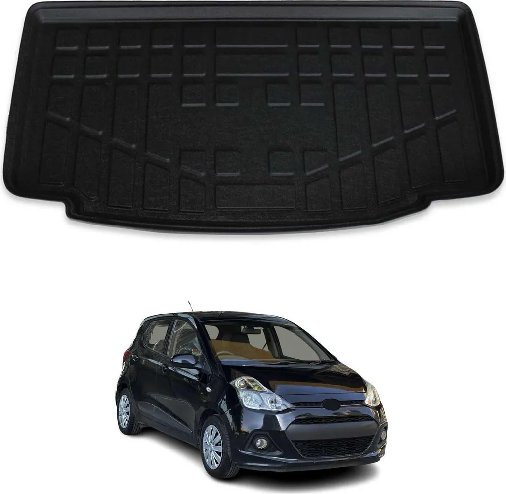 Protezione Baule Hyundai i10 2014-2025: Vasca in Gomma Senza Odori