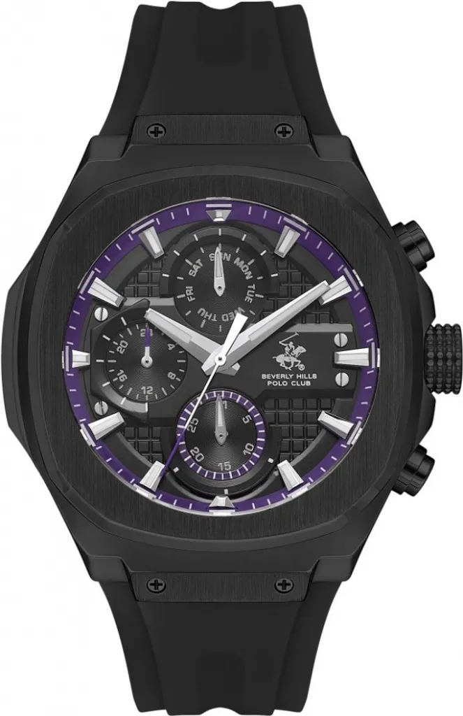 Montre Homme Noire Beverly Hills BP3623X.651 : Lisibilité et Style Durable