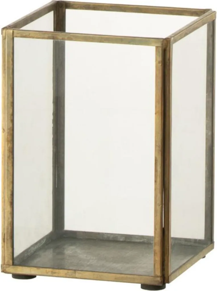 Bougeoir J-Line Bronze Petite Taille pour Ambiance Cosy et Table Chic