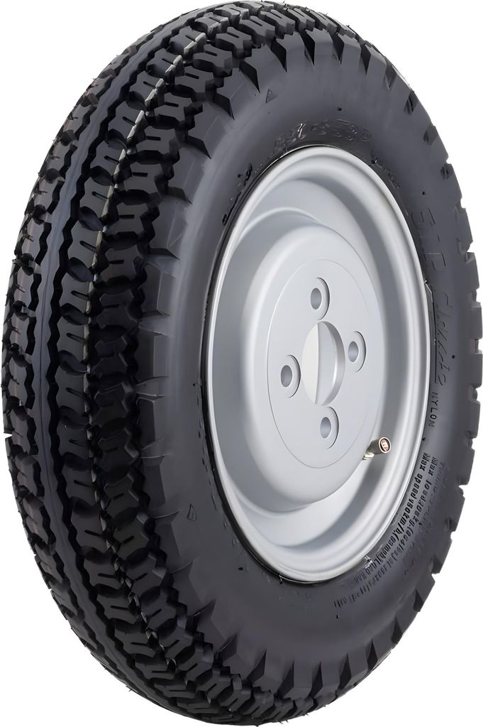 Komplettrad SIP Performance Classic 3.50-8 Aluminium schlauchlos für Vespa 98, 125 V1-30, VM, VN, VNA, VNB, 150 VL, VB1, VBA, VBB