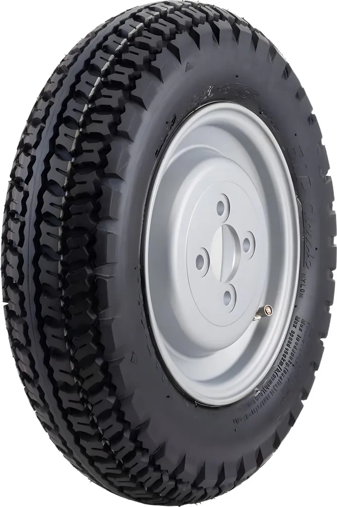 Roue complète de rechange 3.50-8 53P pour scooter Vespa 125 et 150