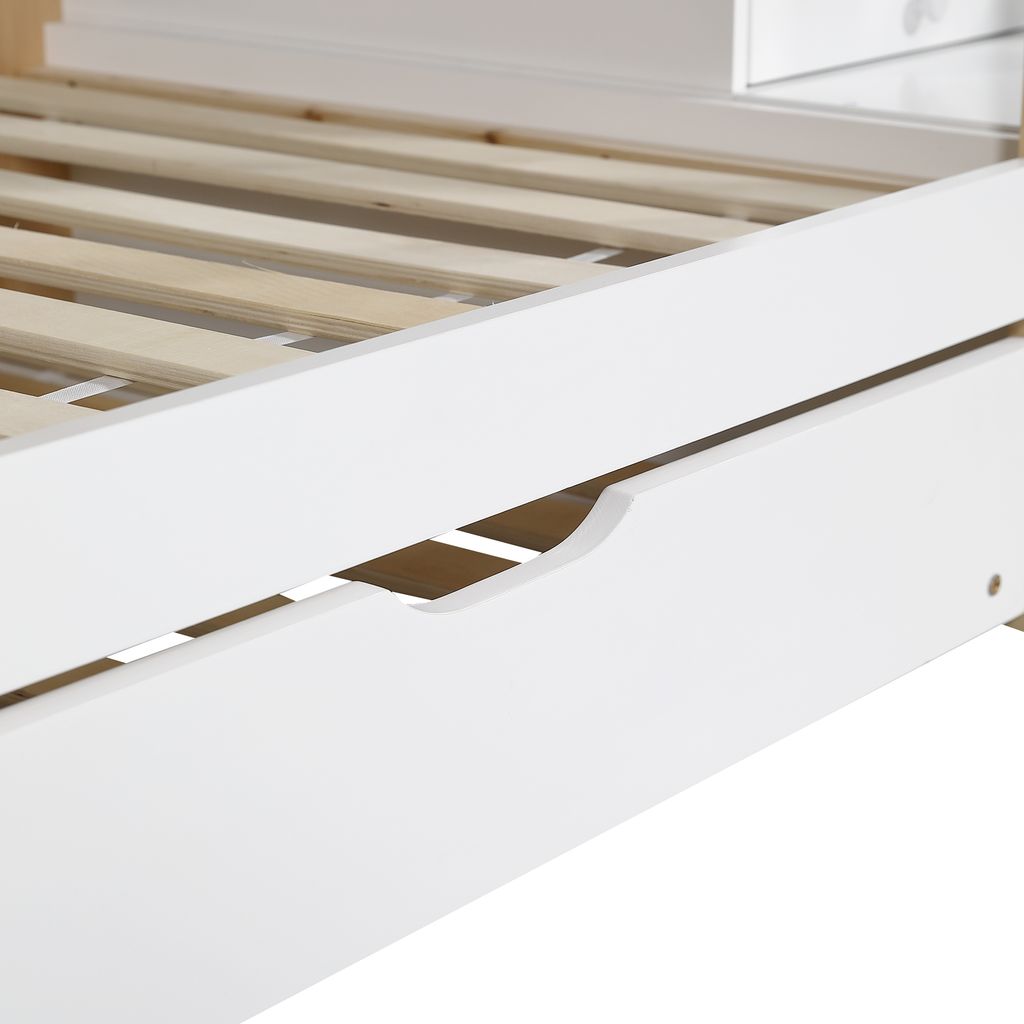 Łóżko piętrowe Flieks 90x200cm/90x190cm z pojemnikiem na Zdjęcie produktu 11
