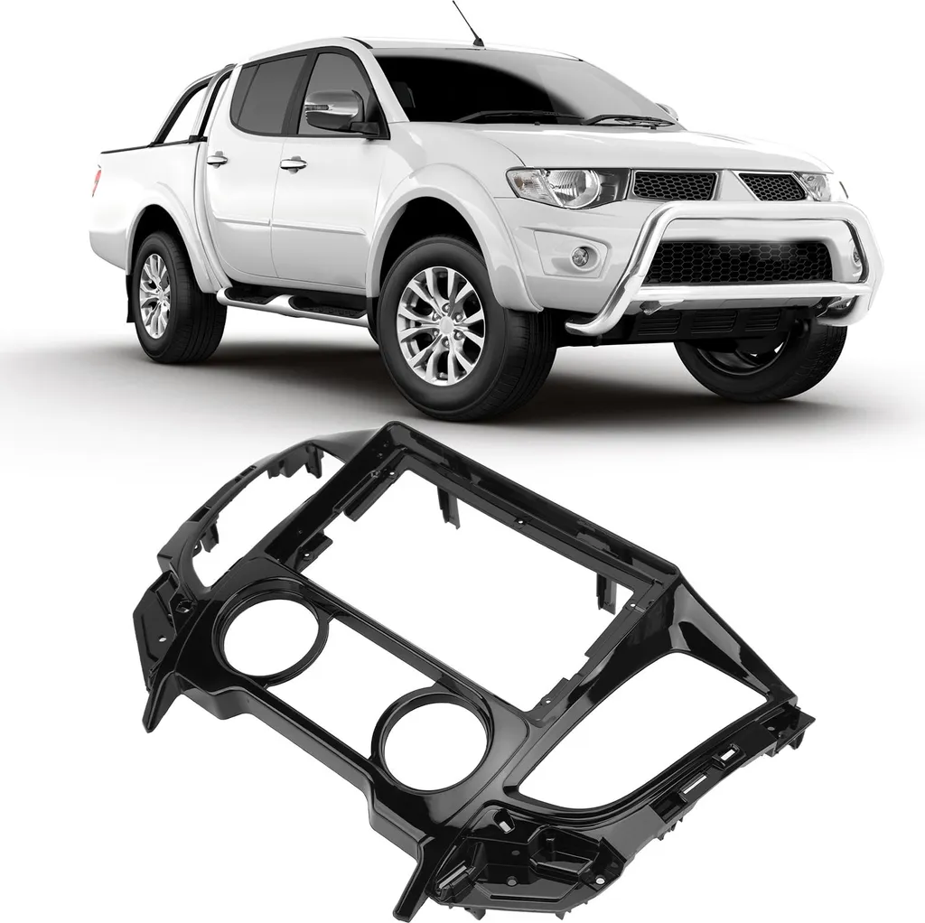 Façade Autoradio 2 DIN pour Mitsubishi L200 Triton 2015-2019 Manuel