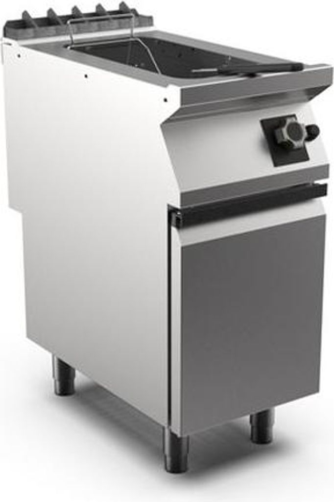 Mareno M1-700 Gasfritteuse 10 Liter, mit Tür, 40cm