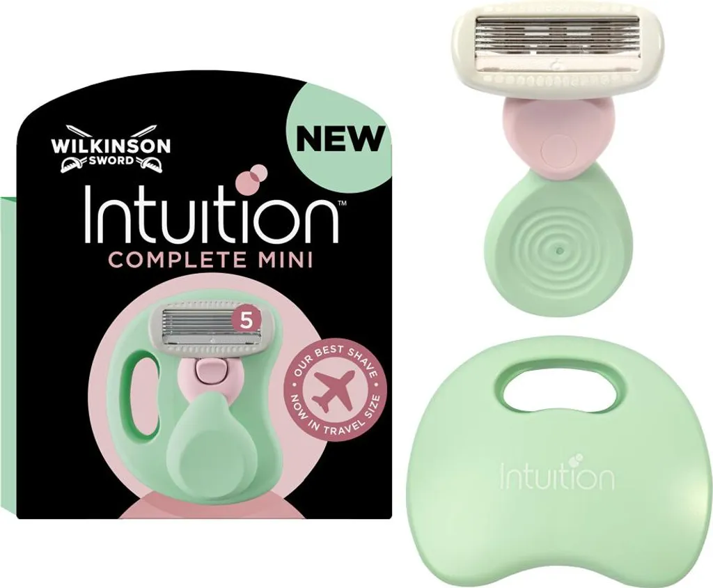 Rasoir de Voyage Compact Wilkinson Intuition Complete avec Étui