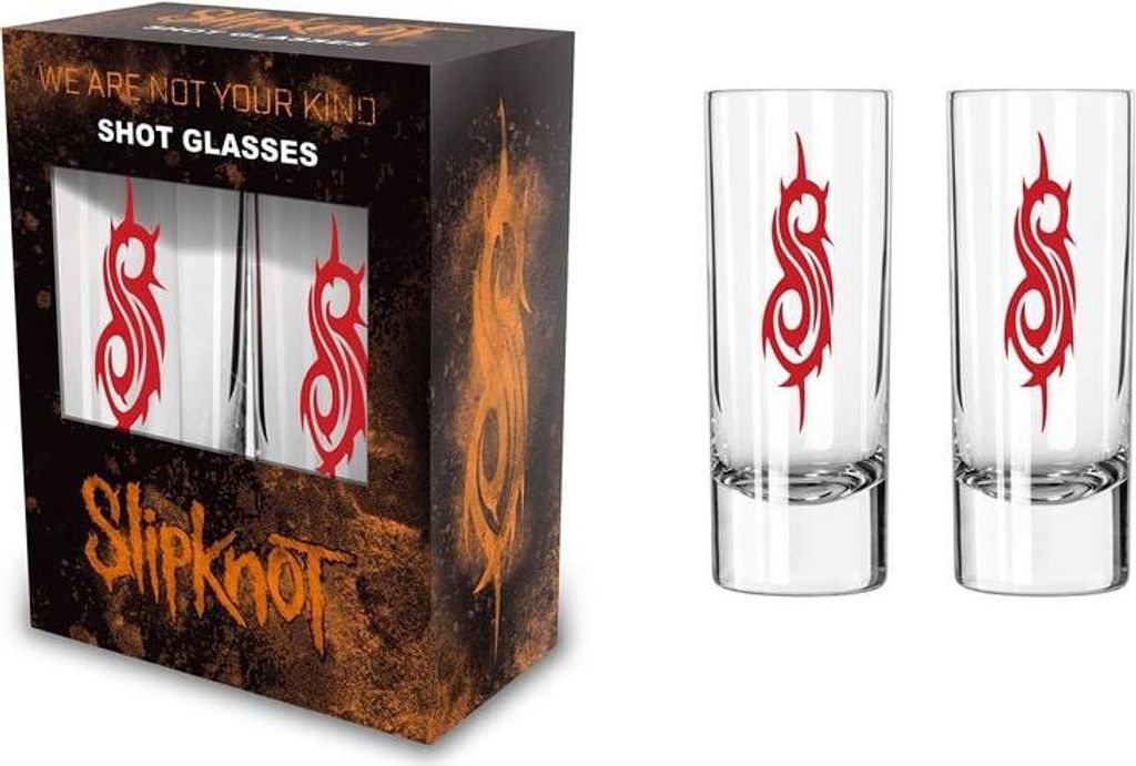 Slipknot Schnapsglas-Set We Are Not Your Kind klar Standard