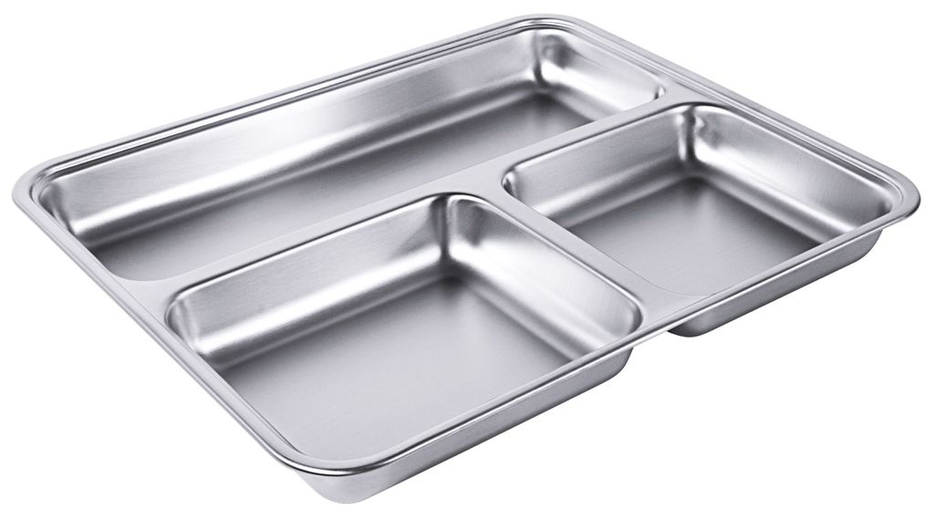 Abteilplatte, 3-teilig Abteilplatte Produktbild 