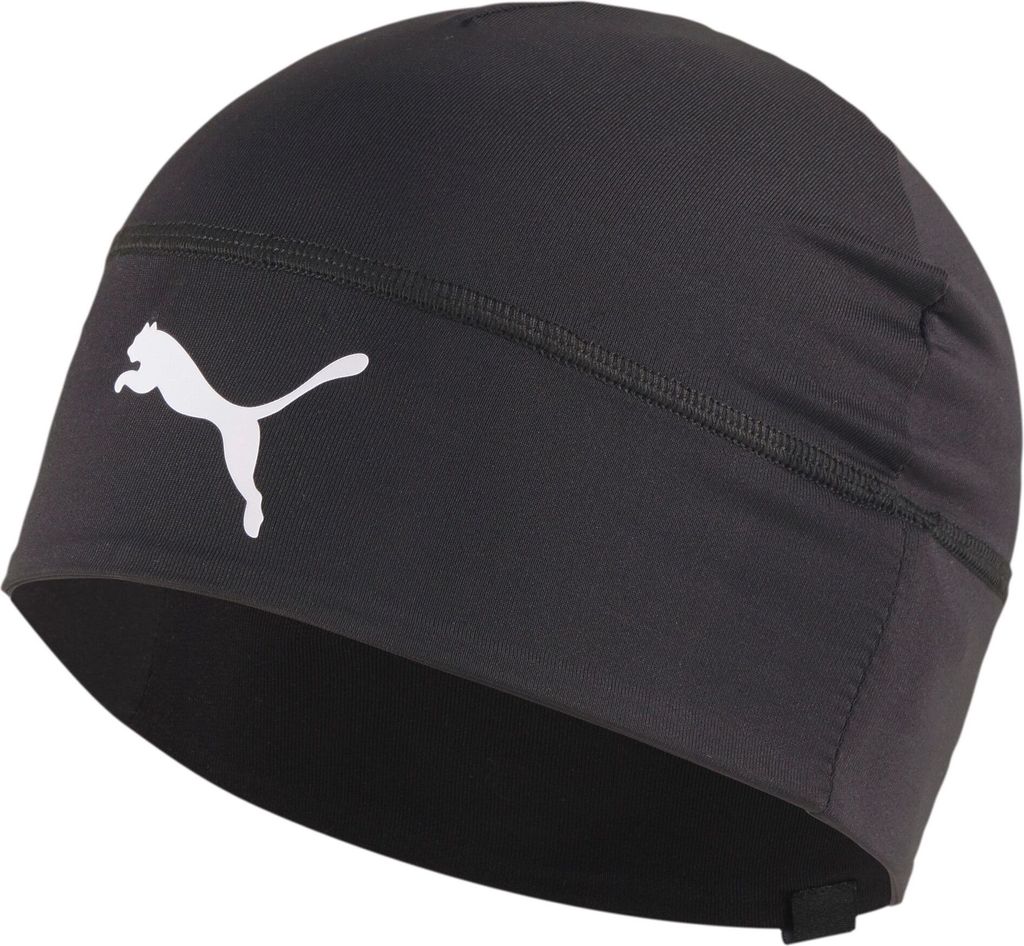 Puma TeamLiga Beanie JR Kinder schwarz weiß Gr OSFA Produktbild 