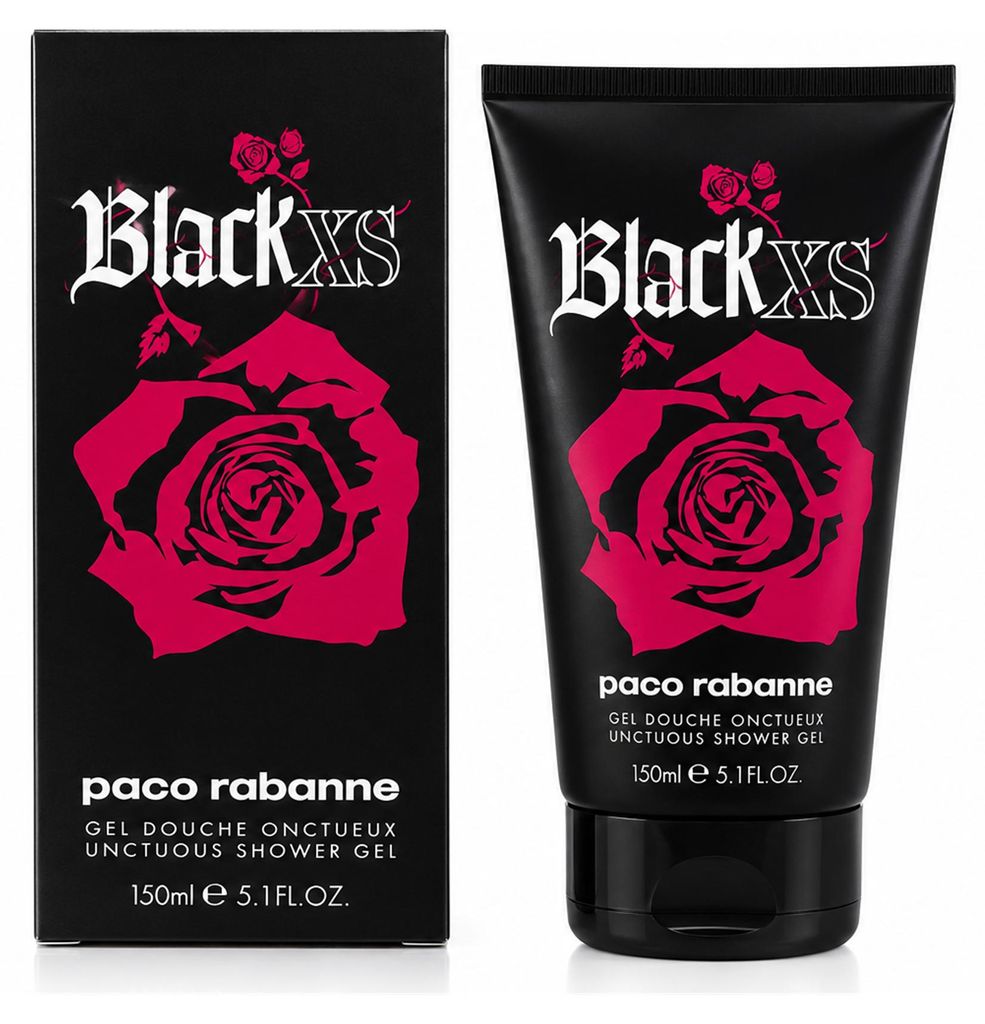 Paco Rabanne Black XS Woman Shower Gel 150 ml Produktbild 