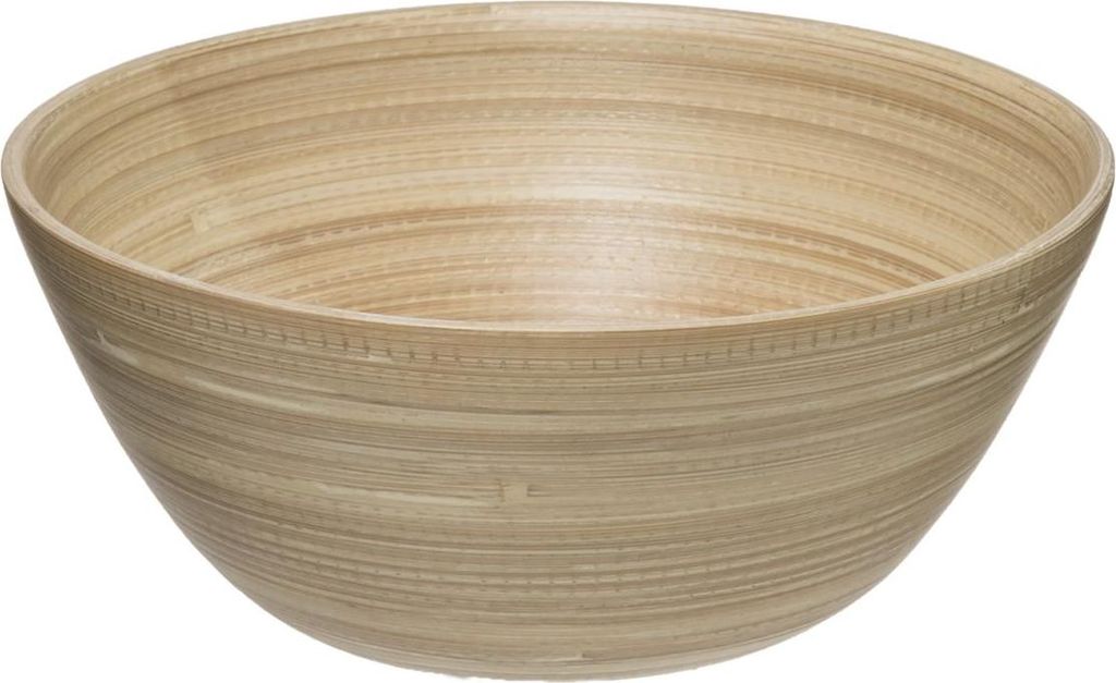 SALATERKA 3,5 l BAMBUSOWA 30cm naturalna lekka Zdjęcie produktu 