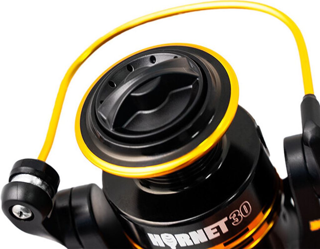 DELPHIN HORNET, 20, 20, Beidhändig, Spinning Angelrolle, Frontbremse, 286037020
