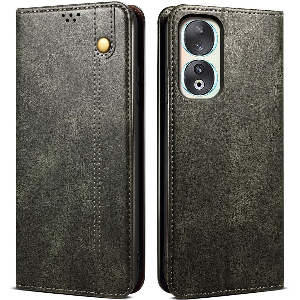 Custodia per Honor 90, custodia flip in pelle con funzione Immagine del prodotto 