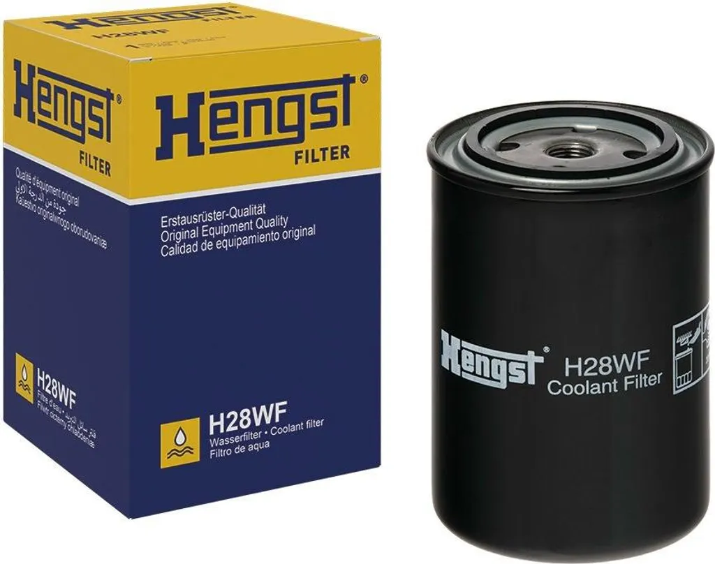 Filtre à eau de refroidissement vissable HENGST H28WF Premium